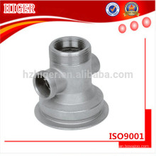 custom made pipe fittings aluminum sand casting